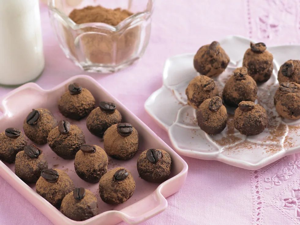 Rich Mocha Orange Truffles