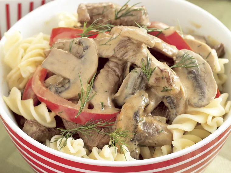 Beef Stroganoff