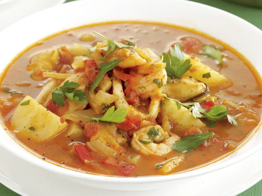 Greek fish stew