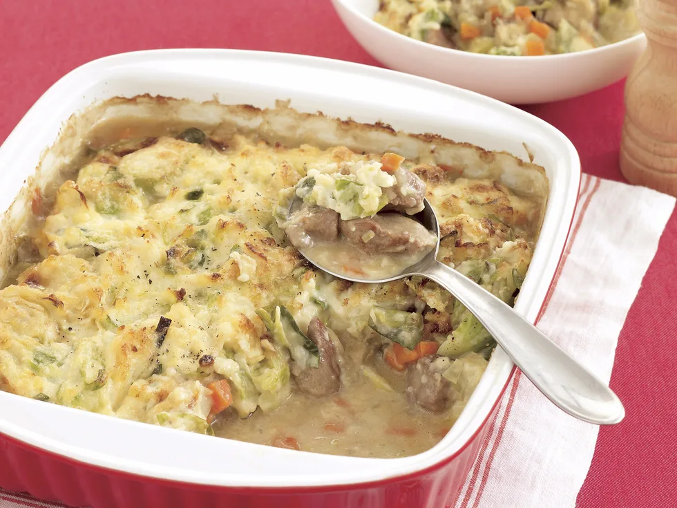 Pork and Colcannon Pie