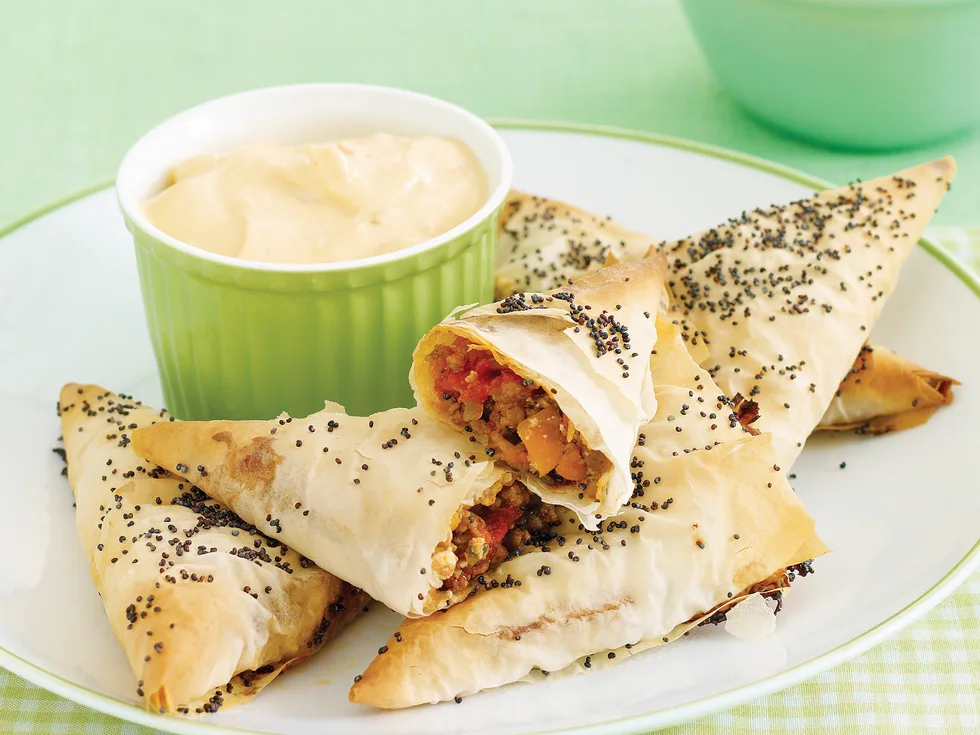 Bolognaise Triangles