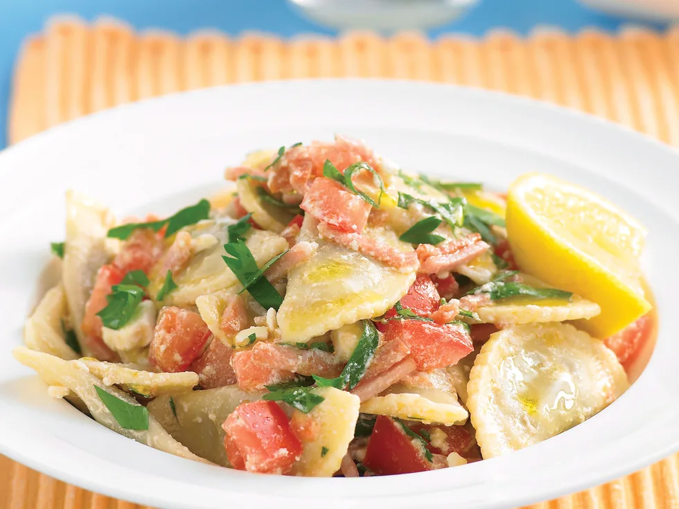 Agnolotti with Bacon