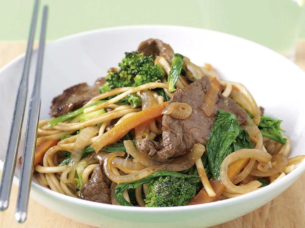 Beef and Noodle Stir-fry