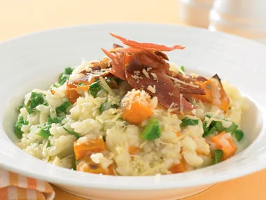 Kumara and Rosemary Risotto