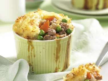 Lamb and Pea Pie with Cauliflower Mash