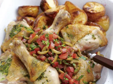 Lemon and Garlic Baked Chicken