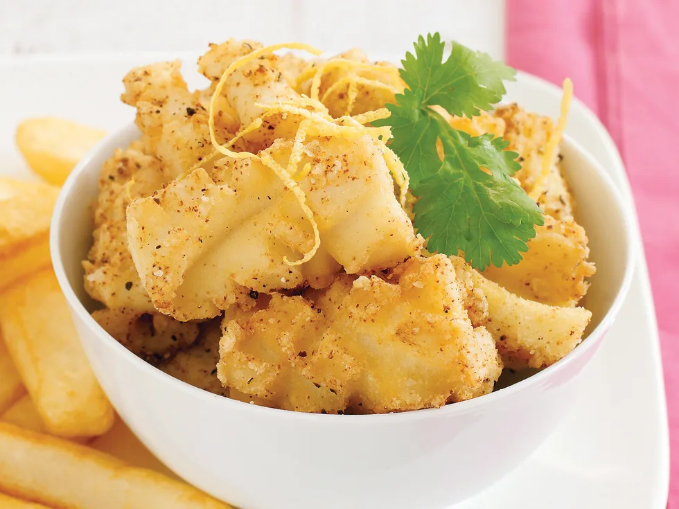 Lemon Pepper Squid