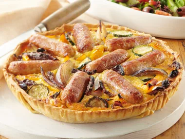 Mediterranean Sausage Tart