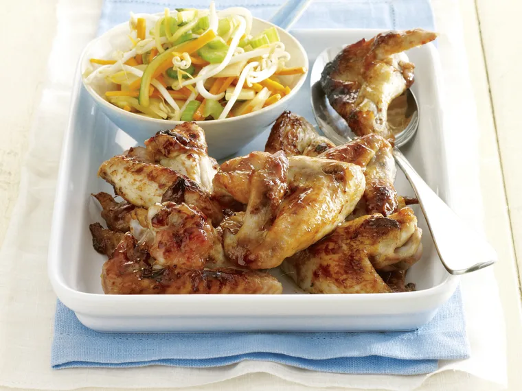 Orange Honey Chicken Wings