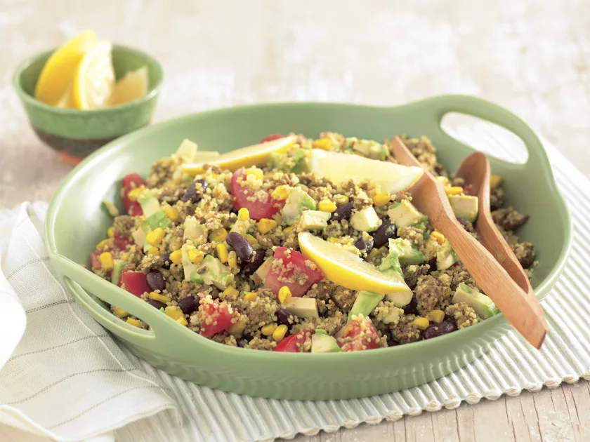 Spiced beef couscous