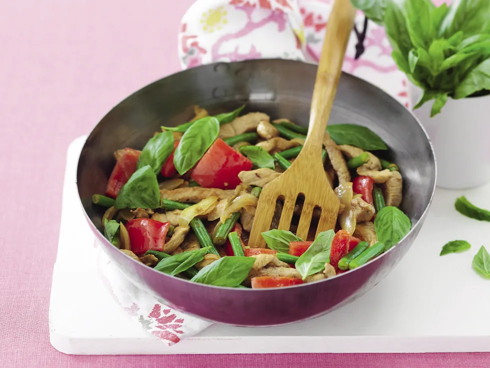 Thai Pork and Bean Stir-fry