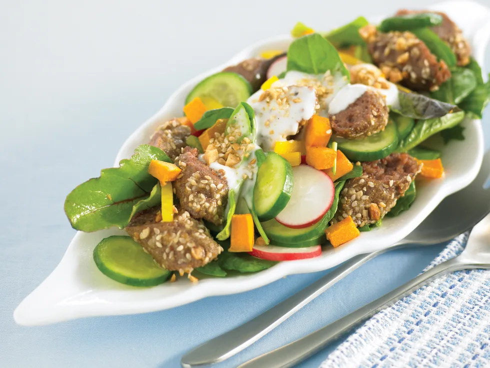 Sesame Sausage Salad