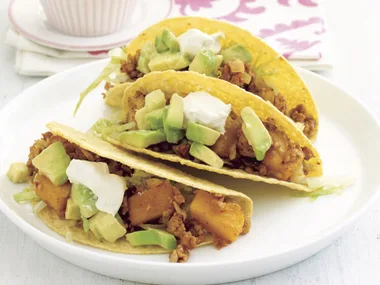 Chicken and Pumpkin Tacos