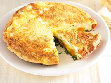 Pumpkin and Cheese Tortilla