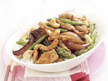 Pork and Cashew Stir-fry