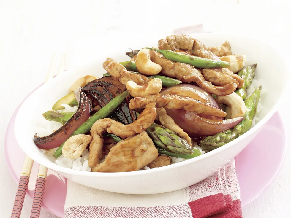 Pork and Cashew Stir-fry