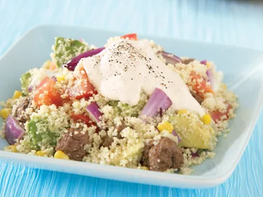 Mexican Meatball Couscous