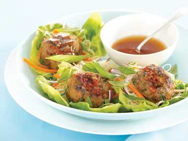 Vietnamese Patties in Lettuce