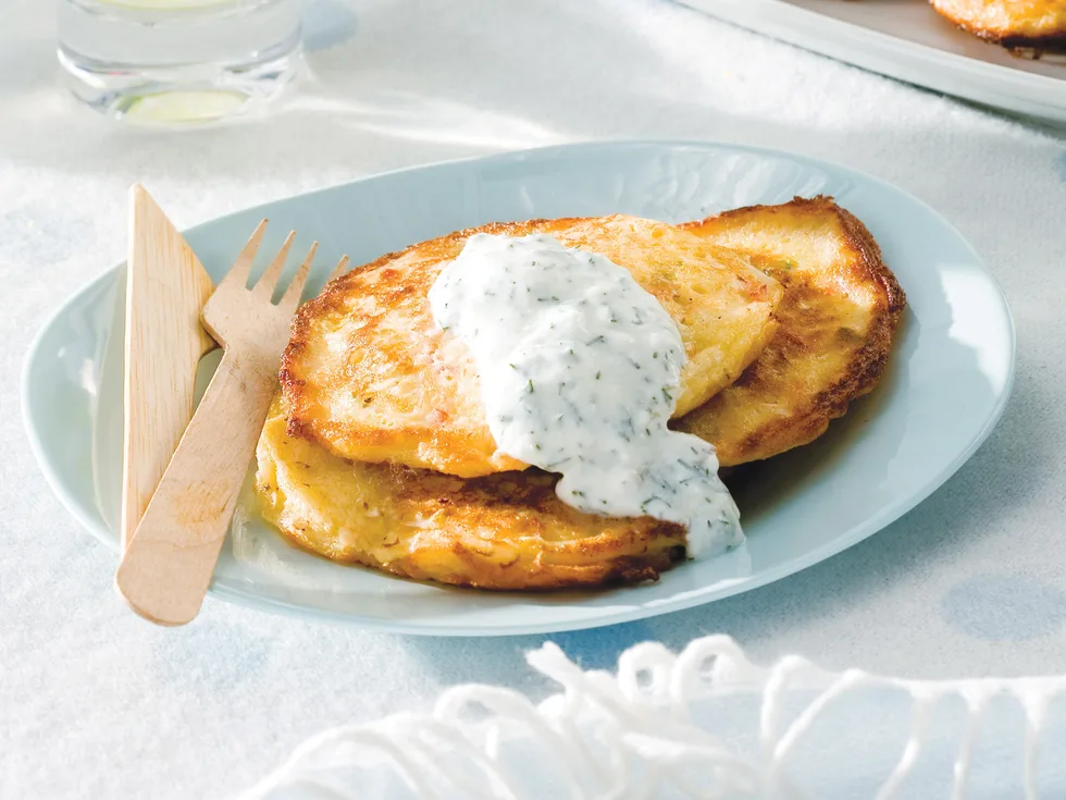 Coleslaw Fritters