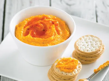 Carrot, Cashew and Sweet Chilli Dip