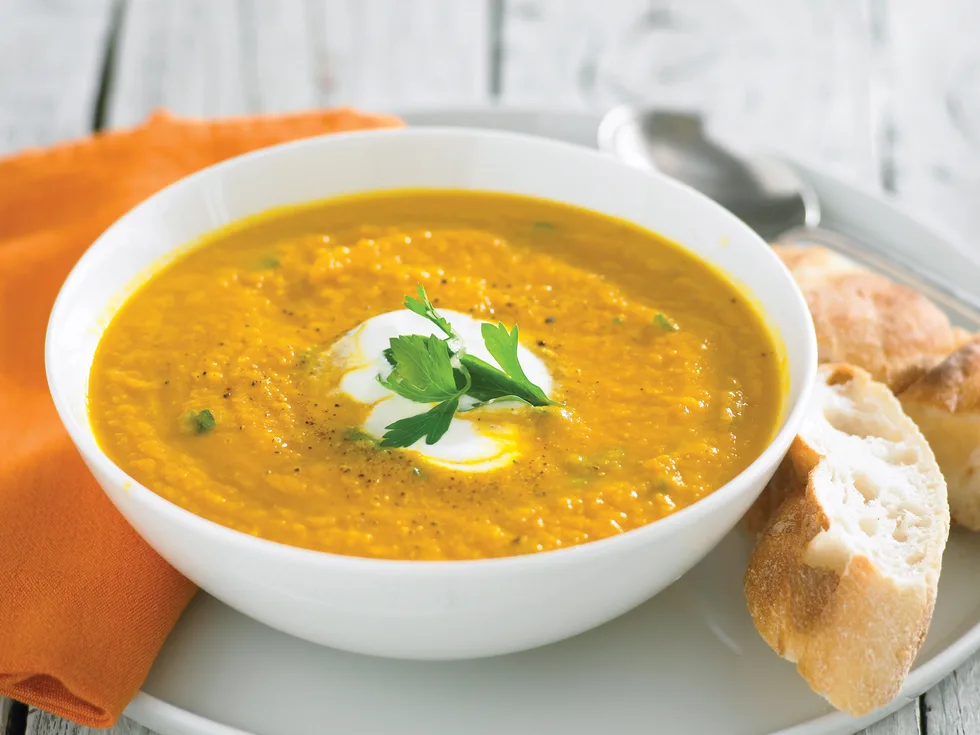 Moroccan Carrot Soup