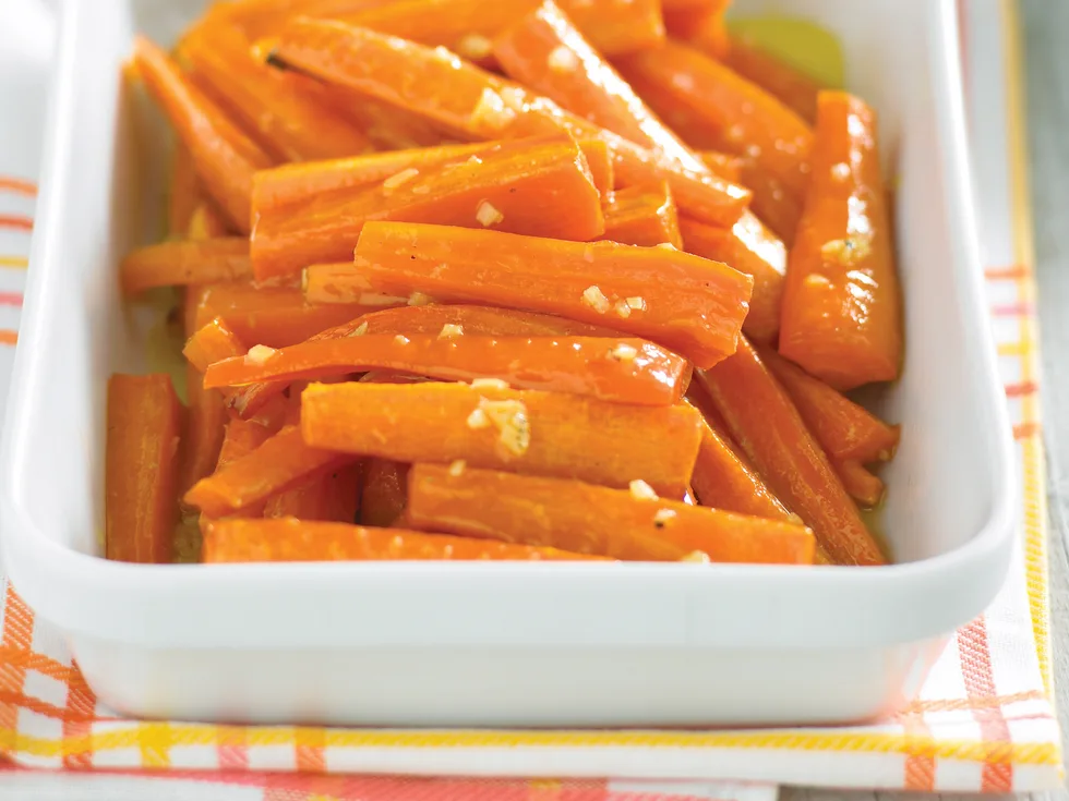 Roast Honey Carrots