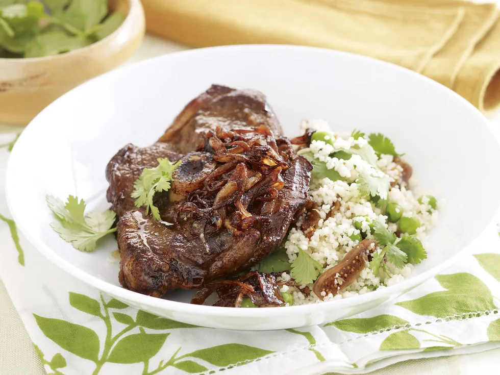 Lamb with Fig Couscous