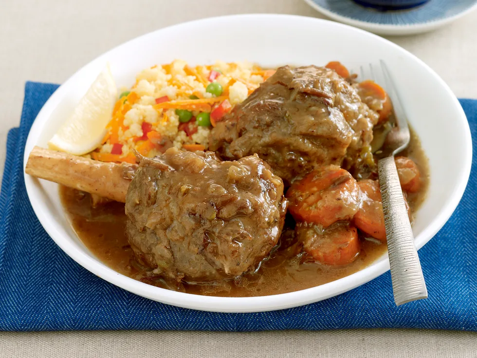 Spiced Lamb Shanks