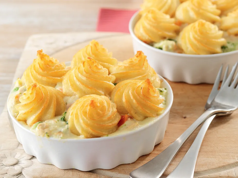 Tuna, Broccoli and Potato Pie
