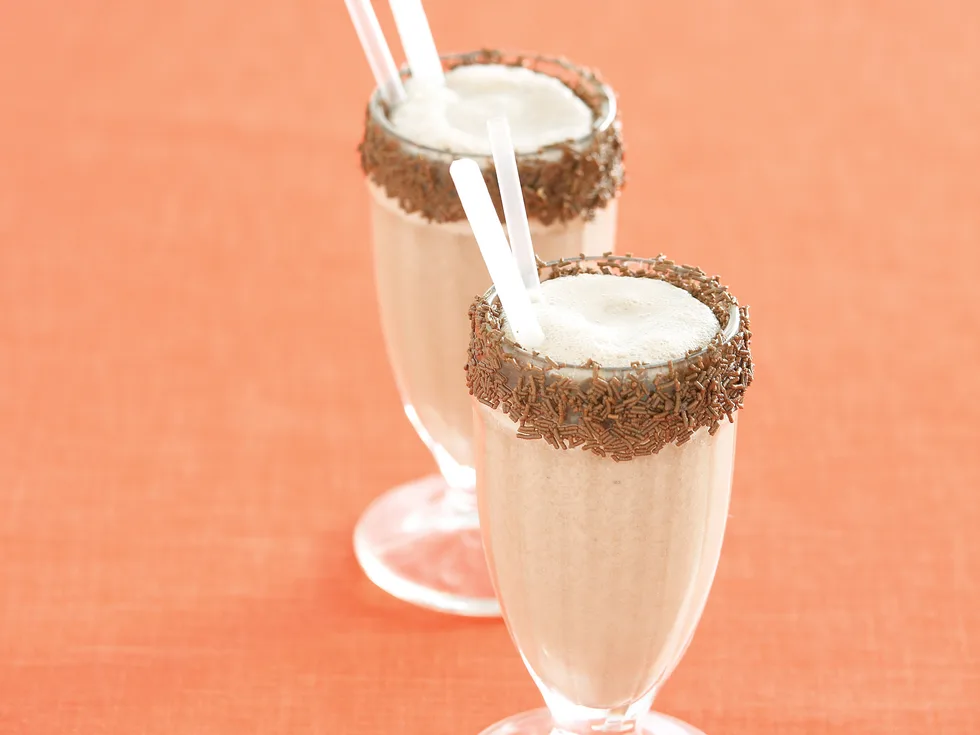 Creamy Banana andamp; Chocolate Thick Shake