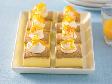 Citrus Curd Cheesecake Slice