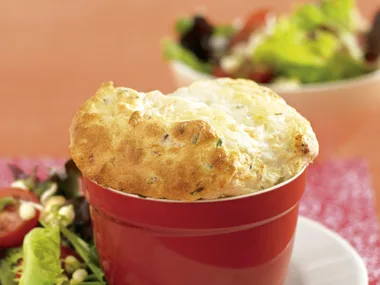 Salmon and Leek Souffle