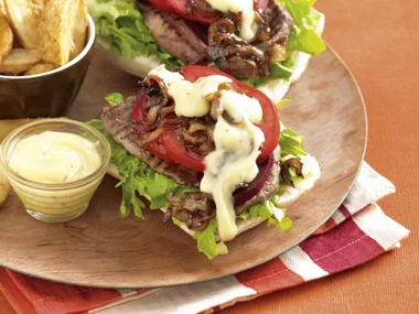 Steak Sandwich with Bearnaise Sauce