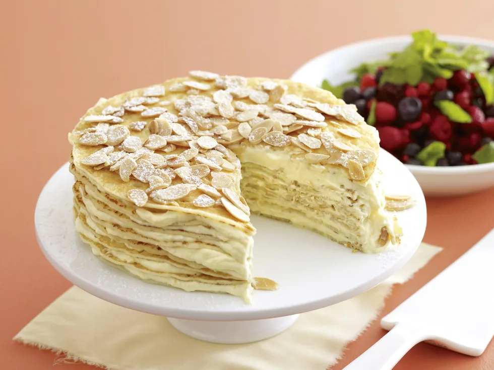 Crepe Cake with Citrus Cream