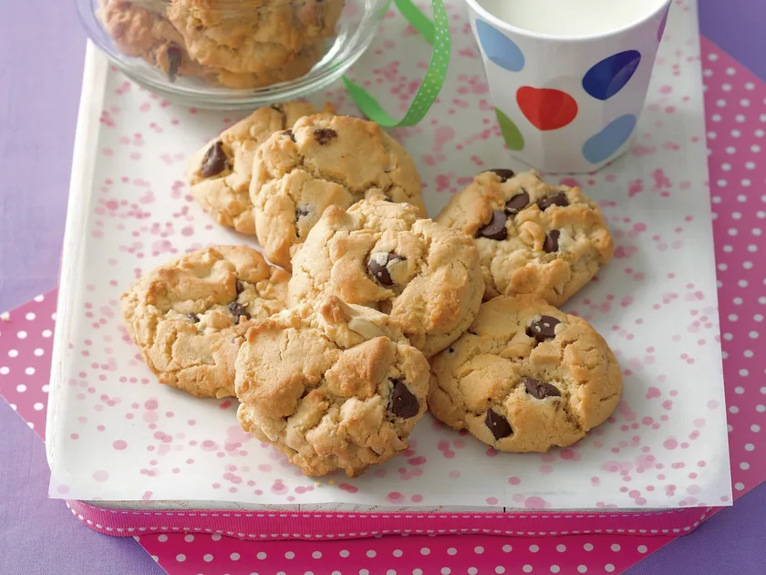 Peanut butter chocolate chip cookies