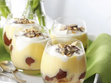 Plum Yogurt Trifle