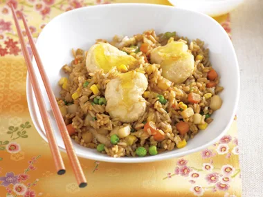 Lemon Chicken with Vegie Rice