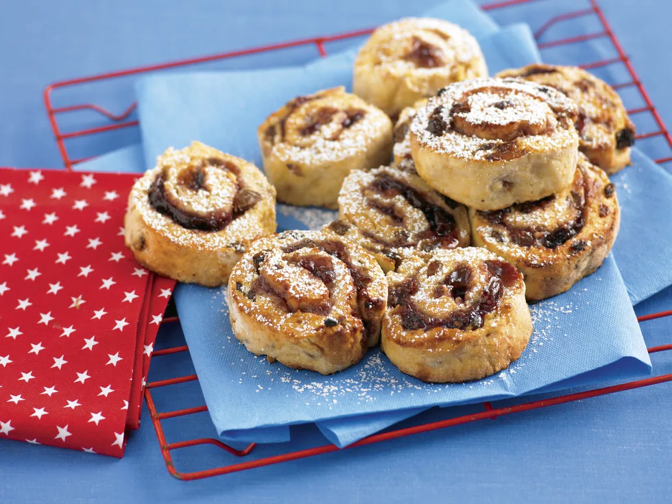 Berry and Sultana Scrolls