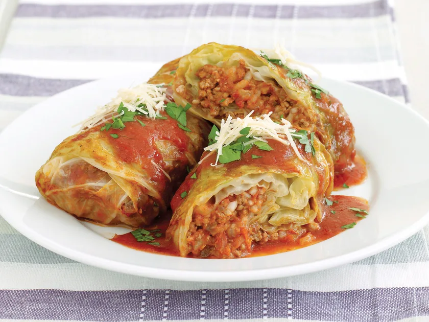 Satisfying and nutritious cabbage rolls recipe