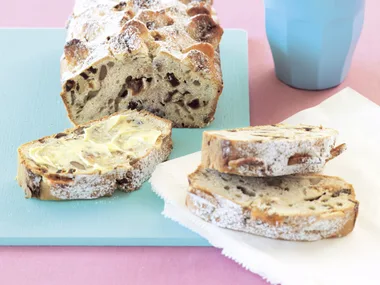 Chunky Date, Banana and Walnut Loaf