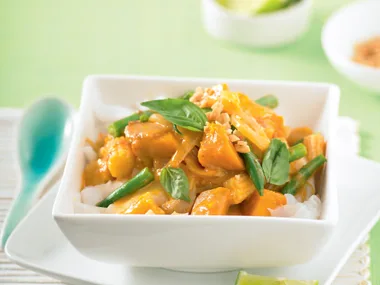 Pumpkin and Basil Red Curry