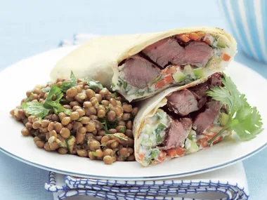 Tandoori Lamb Wrap