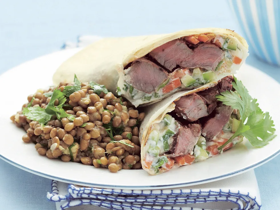 Tandoori Lamb Wrap