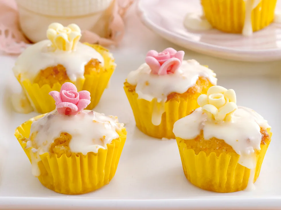 Mini Orange Polenta Cakes