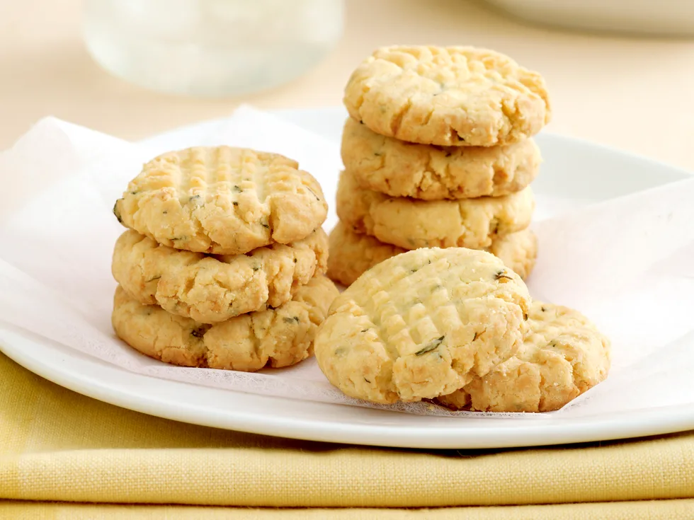 Rosemary and Parmesan Shortbread