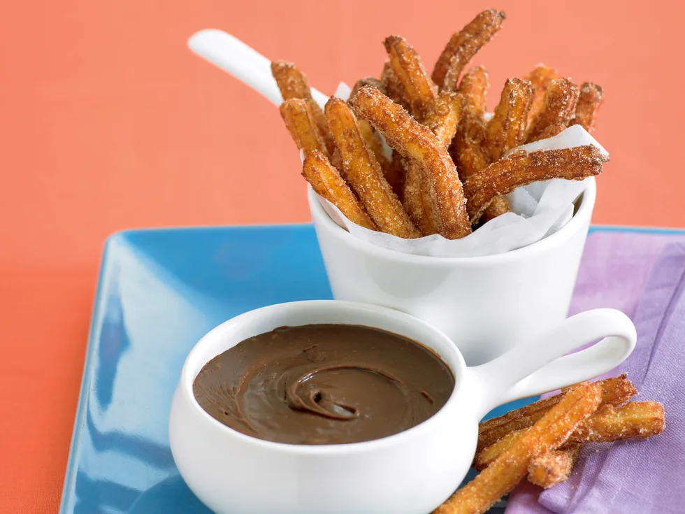 Churros with Chocolate Dipping Sauce