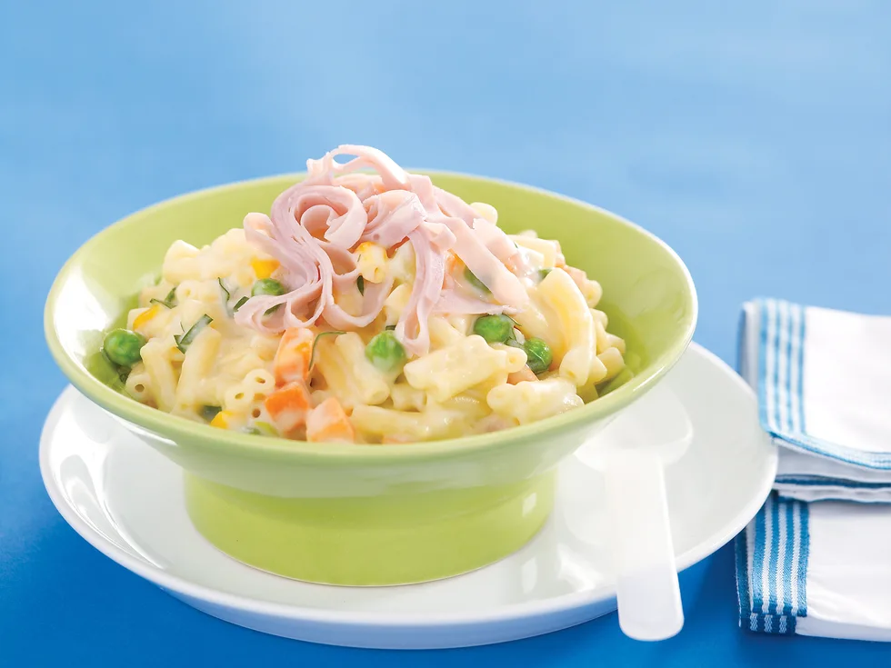 Cheesy Ham Macaroni