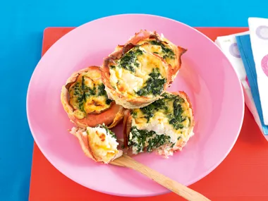 Ham and Ricotta Cups