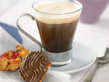 Irish Coffee with Florentines