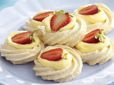 Lemon Meringue Nests